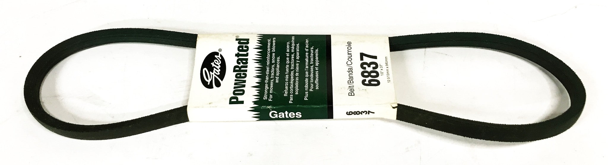 Gates Accessory Drive Belt 6837 [Lot of 2] NOS