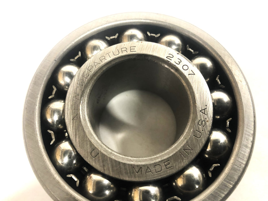 New Departure Double Row Self-Aligning Ball Bearing 2307 NOS