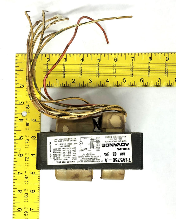 Philips Advance 1-250W M58 Metal Halide Core & Coil Ballast Kit 71A5750-001D NOS