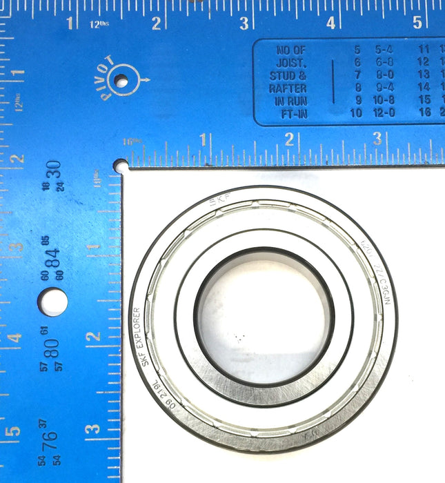 SKF Metal Shielded Ball Bearing 6207-2Z/C3GJN [Lot of 2] NOS