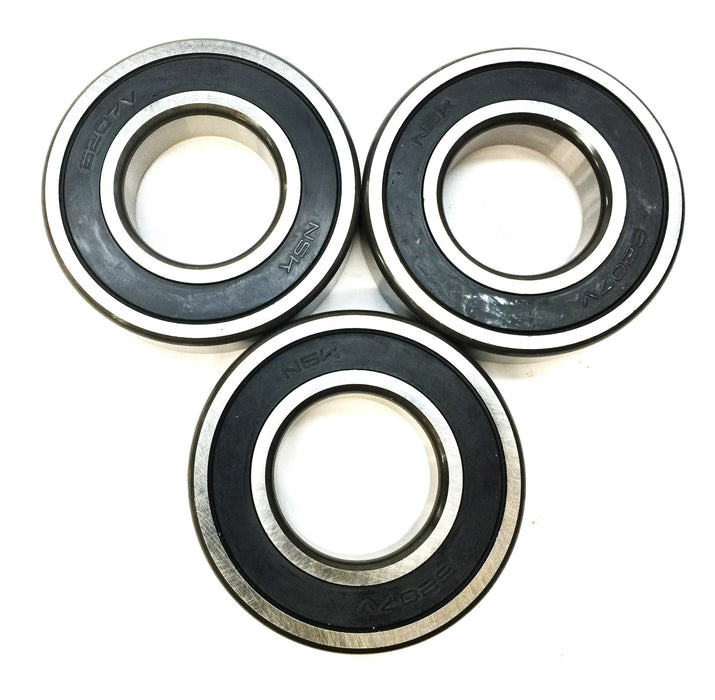 NSK Deep Groove Sealed Ball Bearing 6207V [Lot of 3] NOS