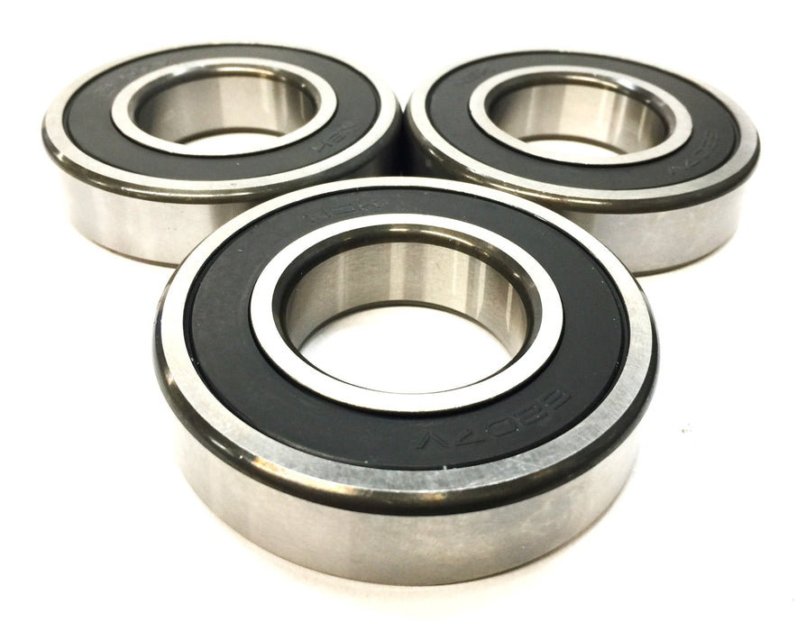 NSK Deep Groove Sealed Ball Bearing 6207V [Lot of 3] NOS