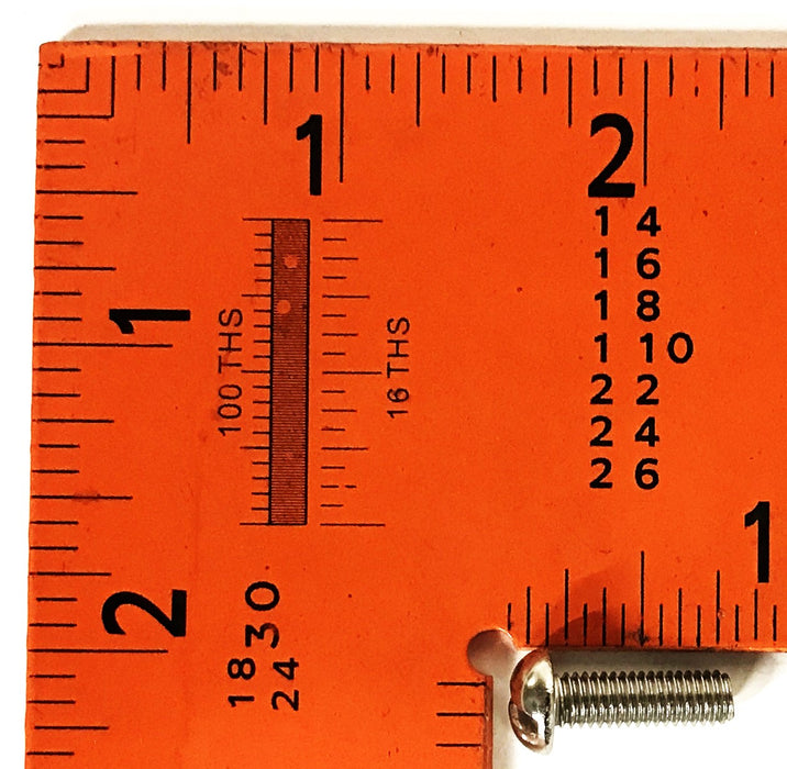 Unbranded 10-32 x 5/8 inch Slotted Round Head Machine Screws [Lot of 150] NOS