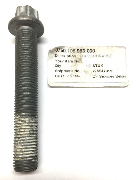 ZF 3-1/2" Torx Head Screw Bolt TF 10.9 NOS