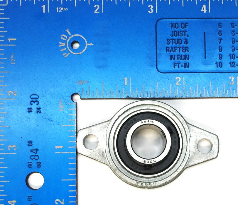 ASAHI Housed Bearing Assembly KFL002 (FL002) NOS