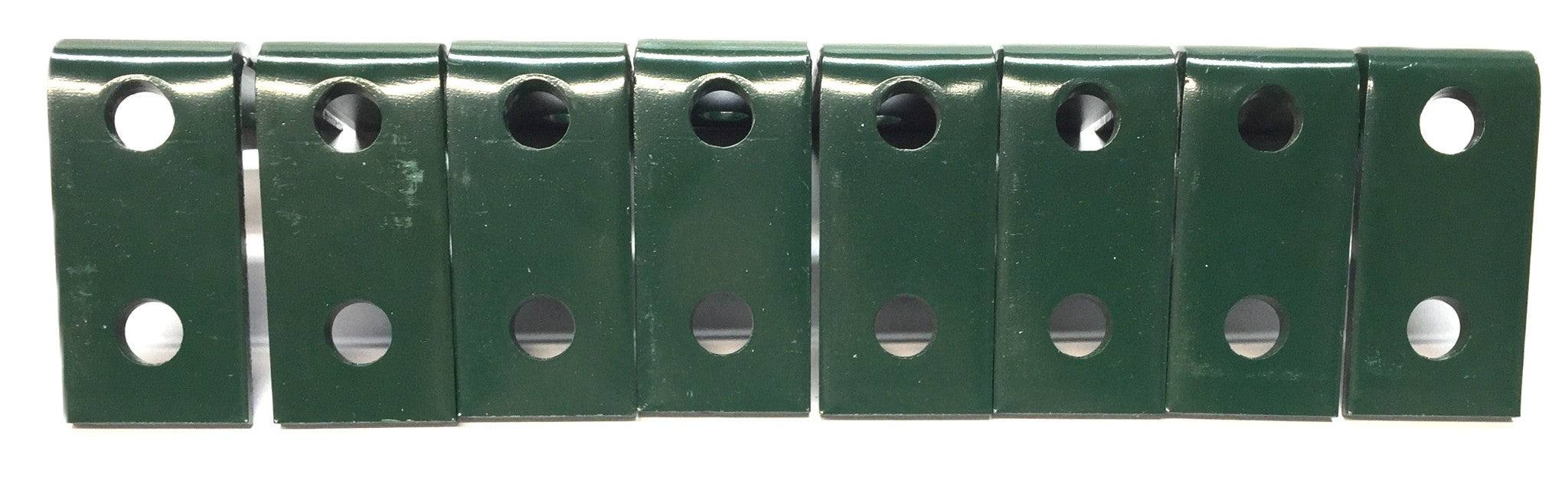 Unistrut 4-Hole 9/16" Green Channel 90-Deg. Angle Fitting P1325-GR [Lot of 8]NOS