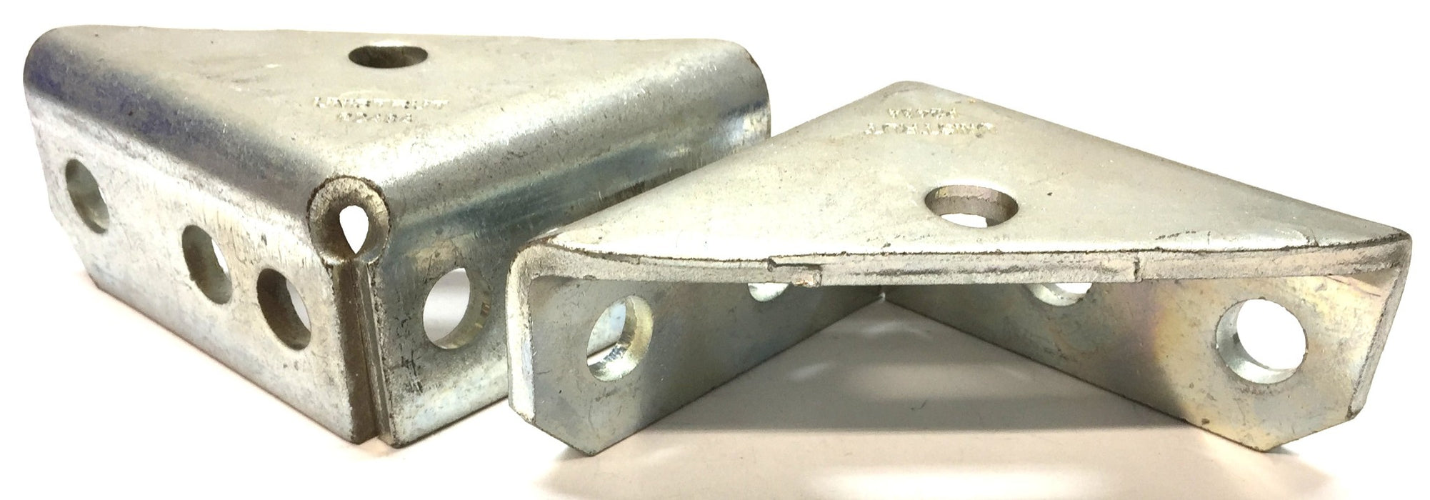 Unistrut Atkore 7-Hole Gusseted 90-Degree Angle Corner P2484 [Lot of 2] USED
