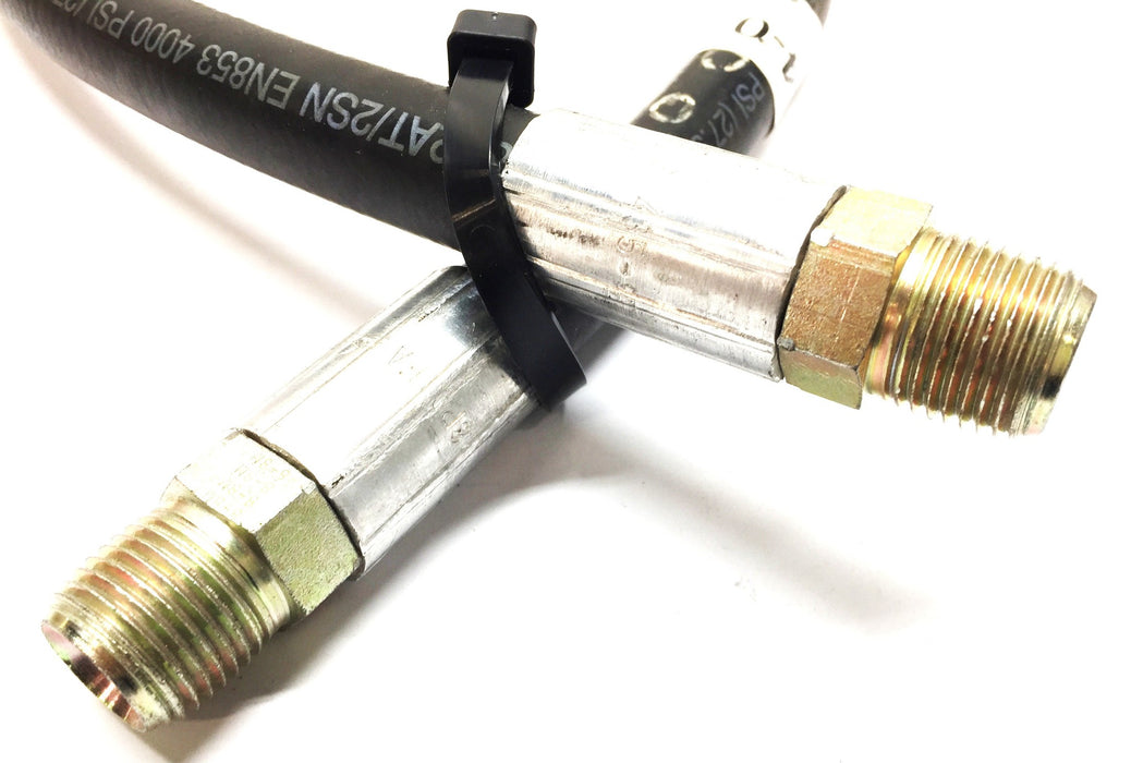 Global 8G2 1/2" R2 8C2AT/2SN EN853 4000 PSI Hydraulic Hose 4720001447 NOS