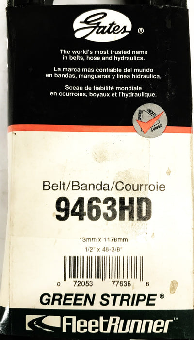 Gates Heavy Duty Accessory Drive Belt 9463HD [Lot of 2] NOS