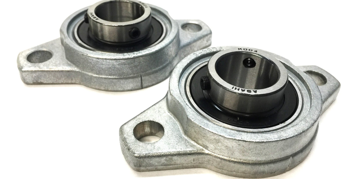 Asahi Flange Roller Bearing FL04-5 [Lot of 2] NOS