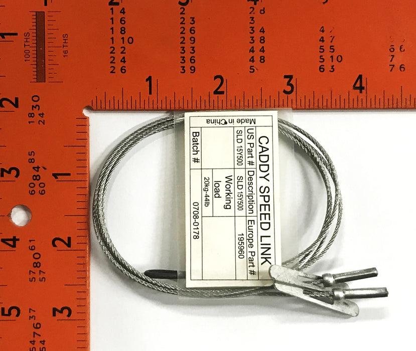 Erico Caddy Speed Link Y-Toggle with Eyelet Extension SLD15Y500 [Lot of 12] NOS