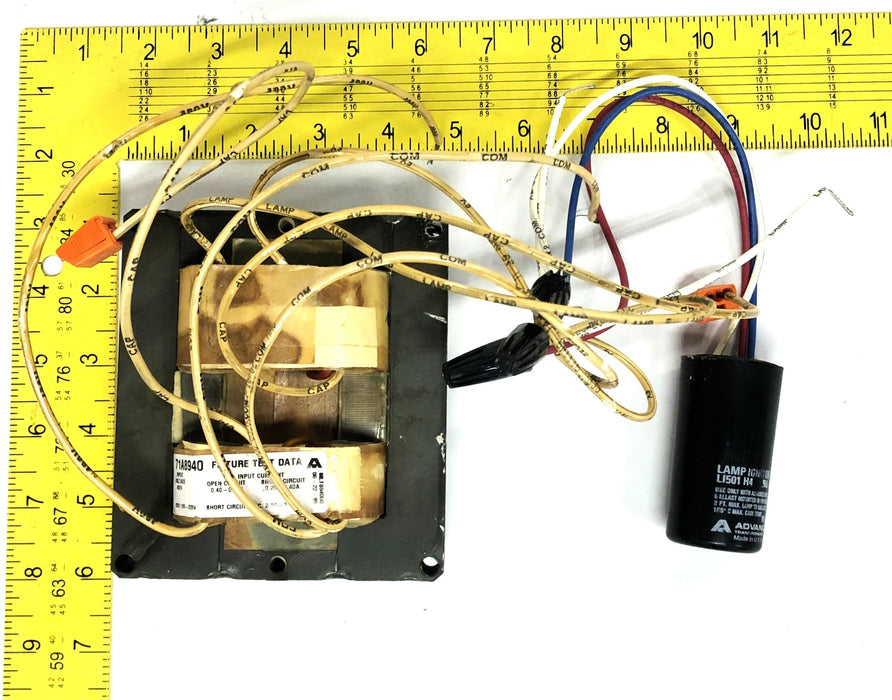 Philips Advance 1-200W S-66 HP Sodium Core And Coil Ballast Kit 71A8940-001D NOS