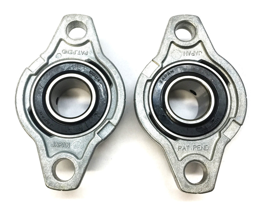 2-Pack 5/8" Flange Bearings – Brand New Replacement For American Dryer / ADC, Part #880214