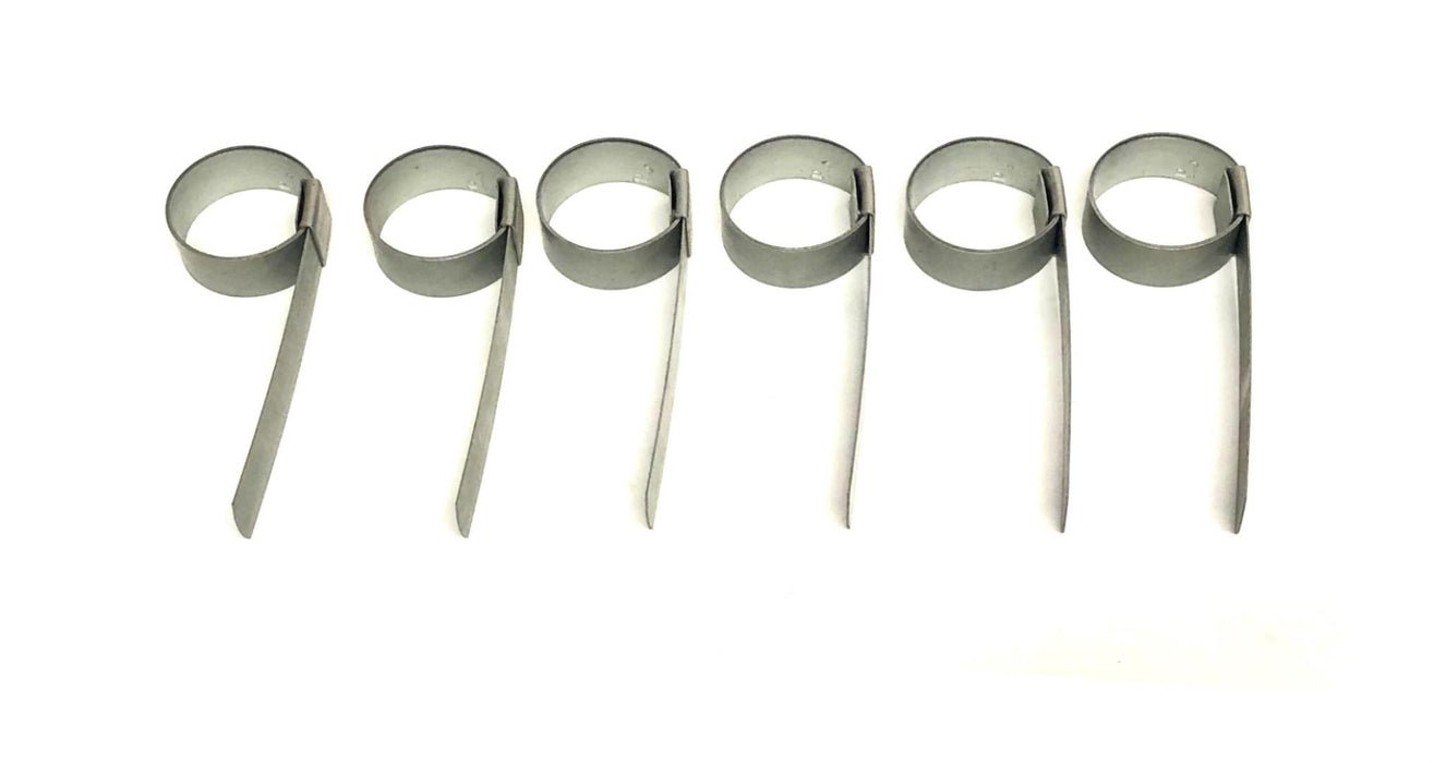 Band-It 1-1/4X5/8X.025 Inch Center Punch Clamp CP0524 [Lot of 6] NOS