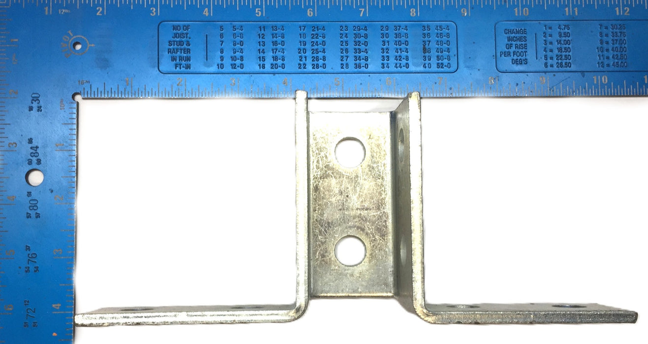 B-Line 10-Hole Zinc Plated Double Wing Connection B-273 (18022A) NOS