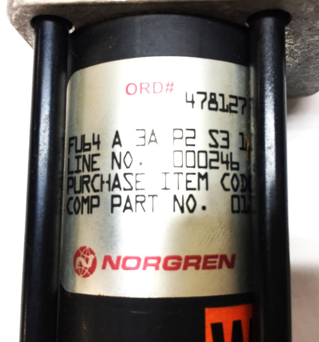 Norgren Pneumatic Gripper Clamp FU64-A-3A-P2-S315 NOS
