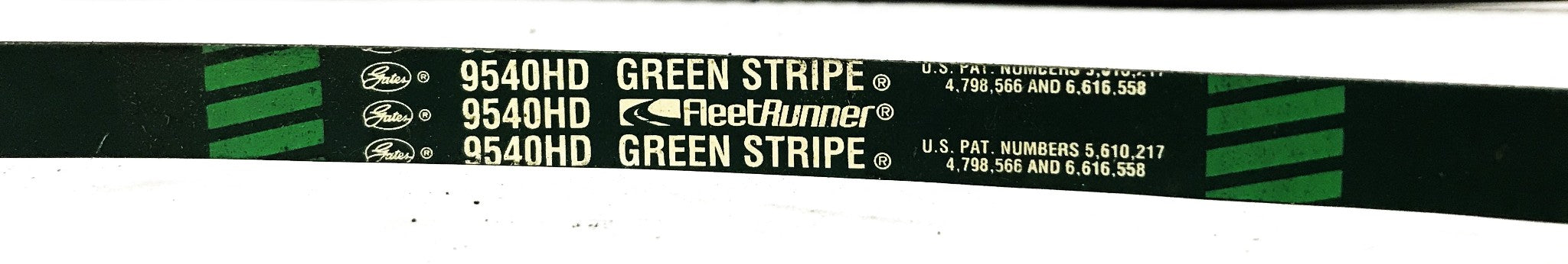 Gates FleetRunner Heavy Duty Cogged V-Belt 9540HD [Lot of 2] NOS