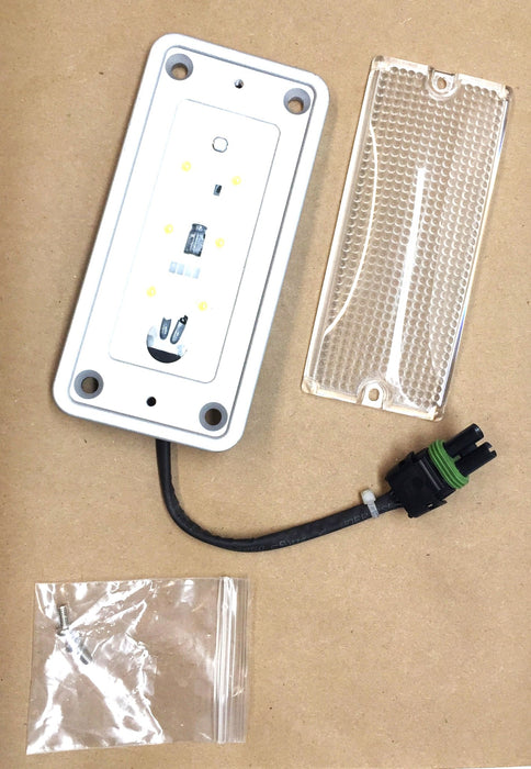 Unbranded Clear White LED 6-Diode Interior Dome Light [Lot of 2] NOS