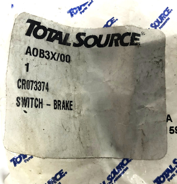Total Source 15A-3/4HP 125/250VAC Brake Switch CR073374 NOS
