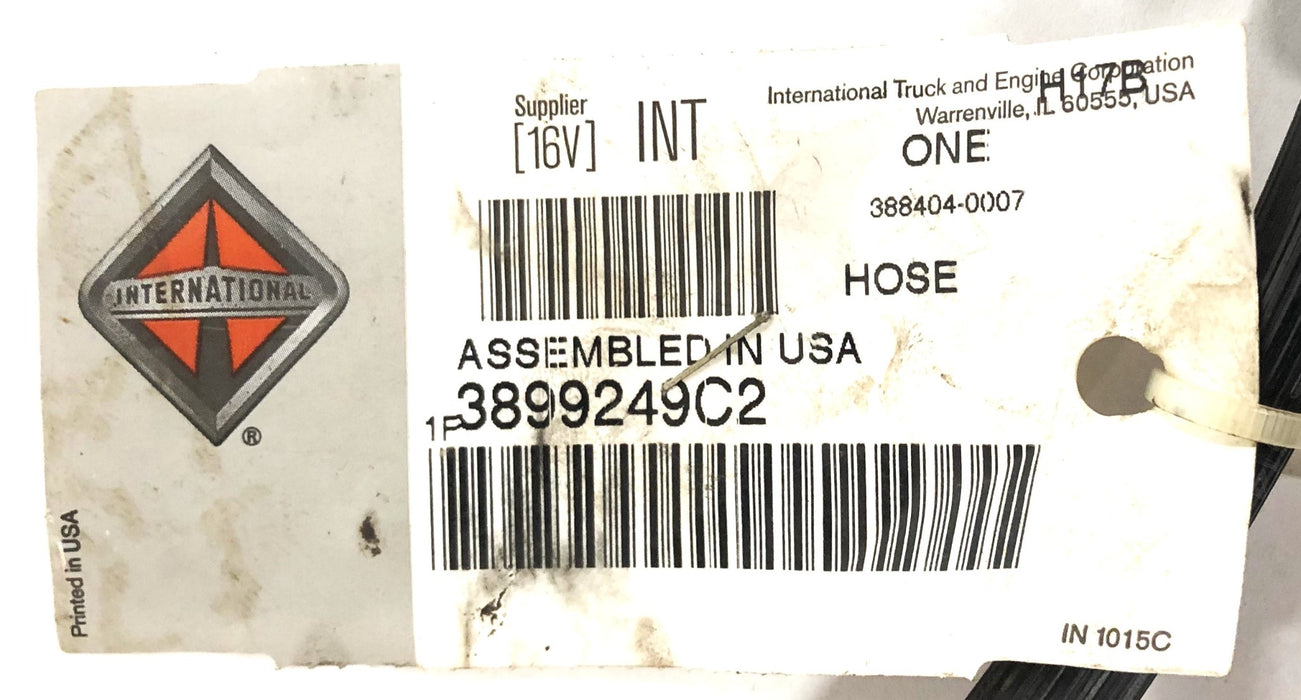 Navistar International Hydraulic Front Drop Brake Hose 3899249C2 NOS
