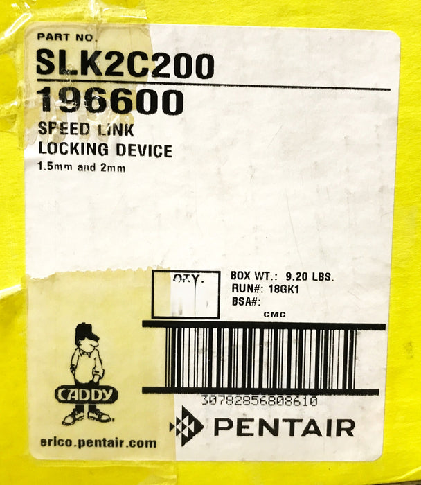 Pentair Caddy No Tool Steel Cable Hanger SLK2C200 [Lot of 20] NOS