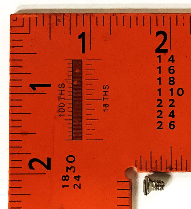 Unbranded 6-32 x 1/4 inch Slotted Flat Head Screws [Lot of 200] NOS