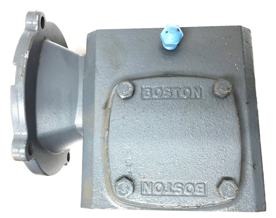Boston Gear 40:Ratio Input HP: .46 Output: 500 Gear Reducer Boston F71840B5G NOS