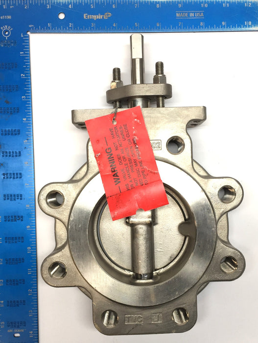 Jamesbury Bare Shaft Hi-Performance Butterfly Valve 830L1136HBXZ (No Handle) NOS