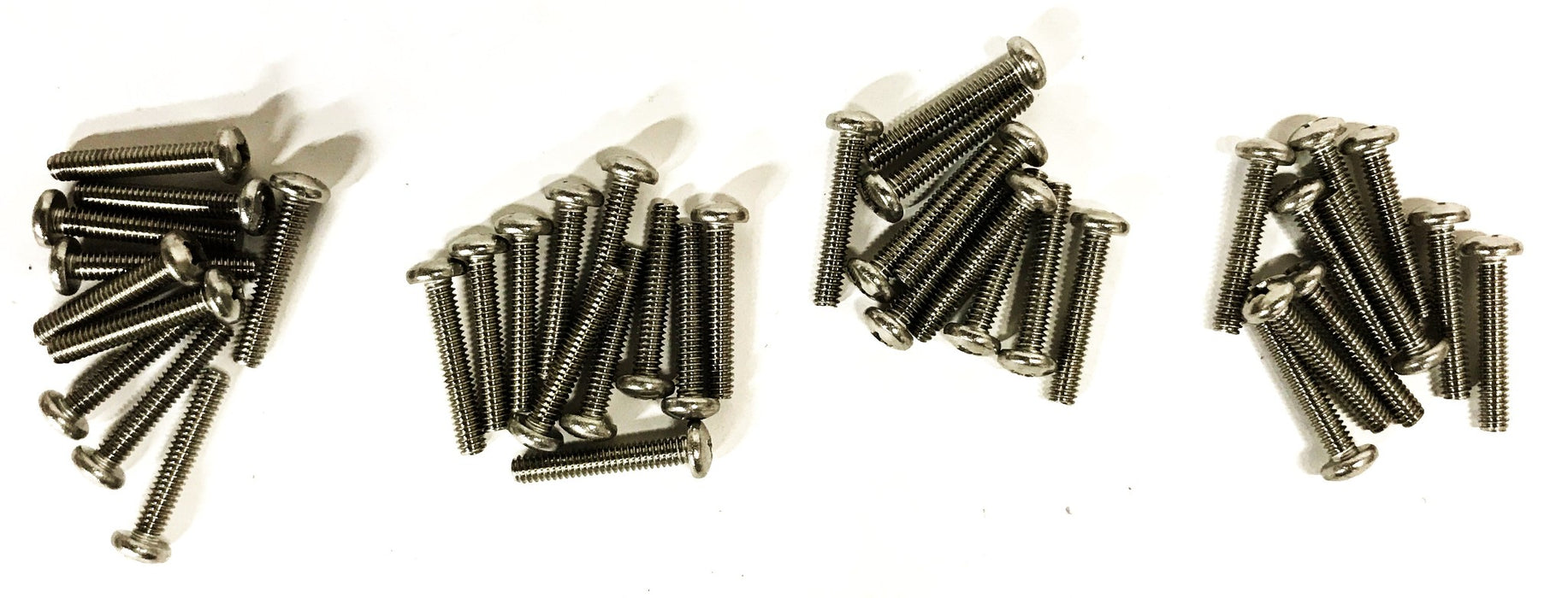 Unbranded1/4-20 x 1-1/2 inch Brass Philips Pan Head Screws [Lot of 40] NOS
