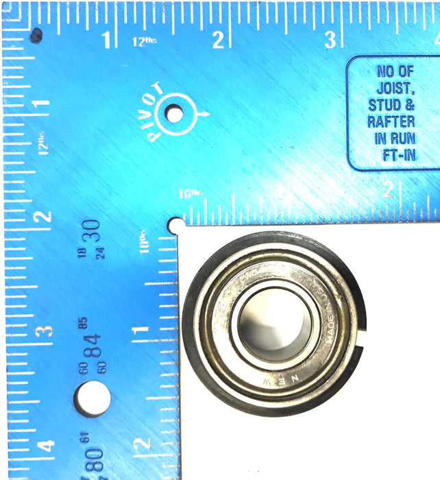 New Departure Single Row Ball Bearing W/ Snap Ring (No Box) CWC88502 NOS