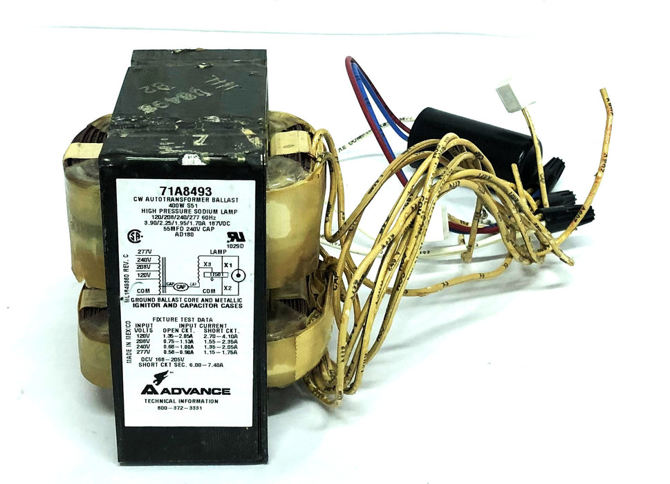 Philips Advance S50 1-250W HP Sodium Core & Coil Ballast Kit 71A8271-001D/94 NOS