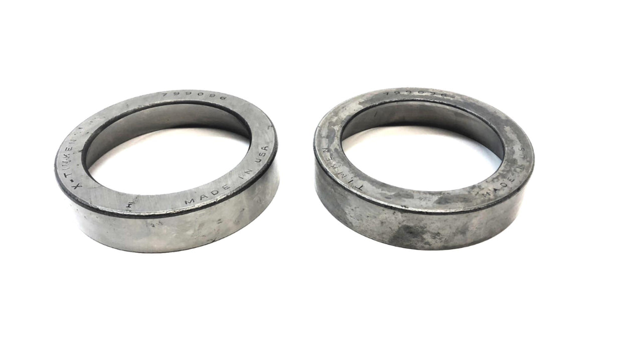 Timken Tapered Roller Bearing Cup 799096 [Lot of 2] NOS
