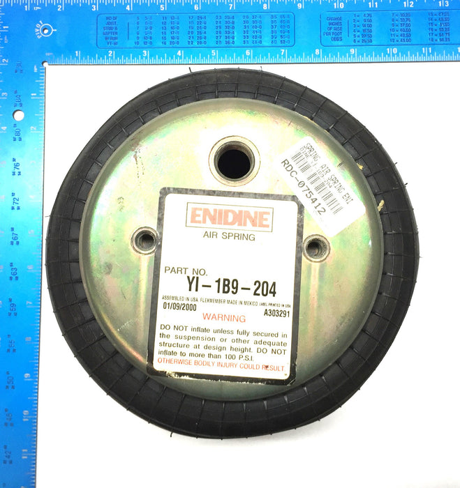Endine 9" 100psi Air Spring YI-1B9-204 NOS