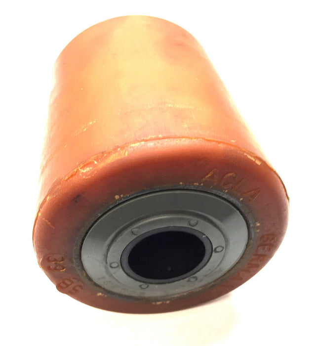 ACLA 4" x 3-1/2" Polyurethane Roller w/1" Bore 500231 USED