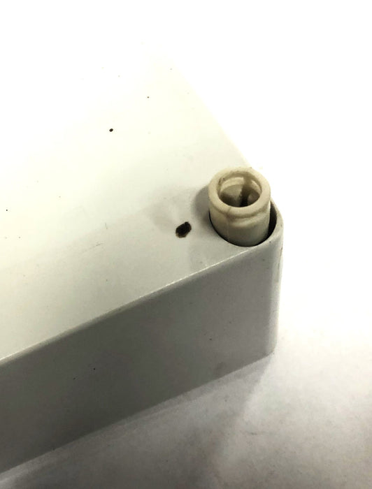 Unbranded 2-1/8 Inch Hazardous Voltage Enclosure 7-7/8 Inch OAL NOS