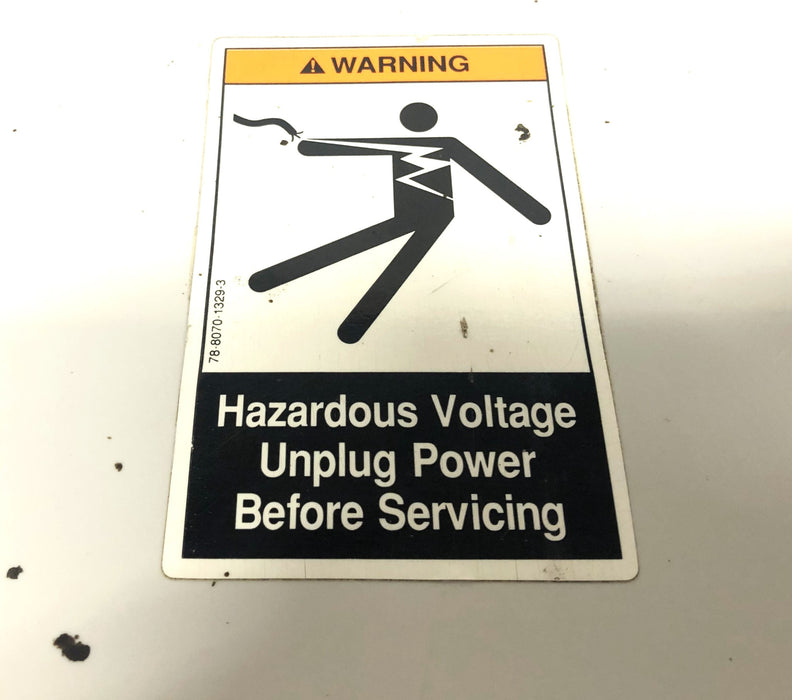 Unbranded 2-1/8 Inch Hazardous Voltage Enclosure 7-7/8 Inch OAL NOS