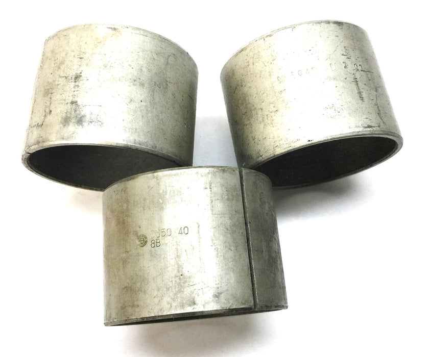 Unbranded 55mm x 40mm x 50mm Bore Plain Bearing Split Bushing MB5040 [Lot of 3]