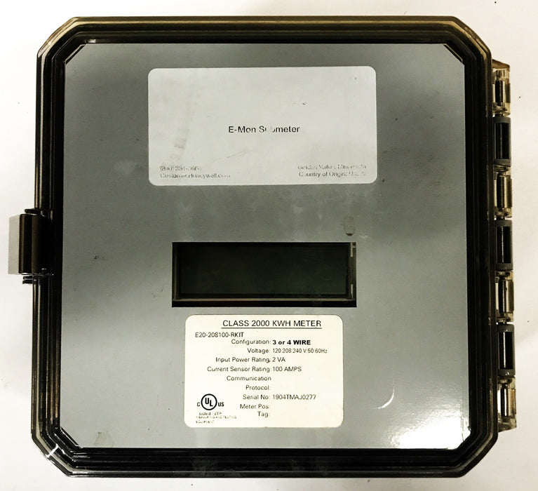 Honeywell Class 2000 E-Mon Submeter E20-208100-RKIT USED