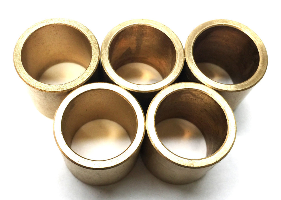 Unbranded 25mm x 25mm x 20mm Bore Bronze Bushing CBM020025025 [Lot of 5] NOS