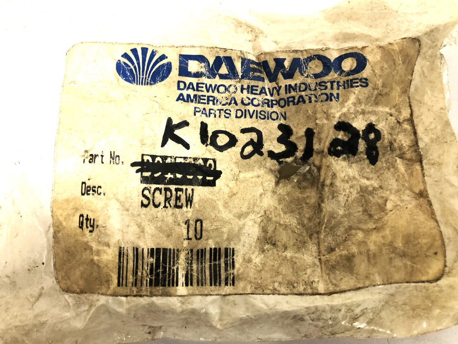 Daewoo Screw K1023128 [Lot of 5] NOS