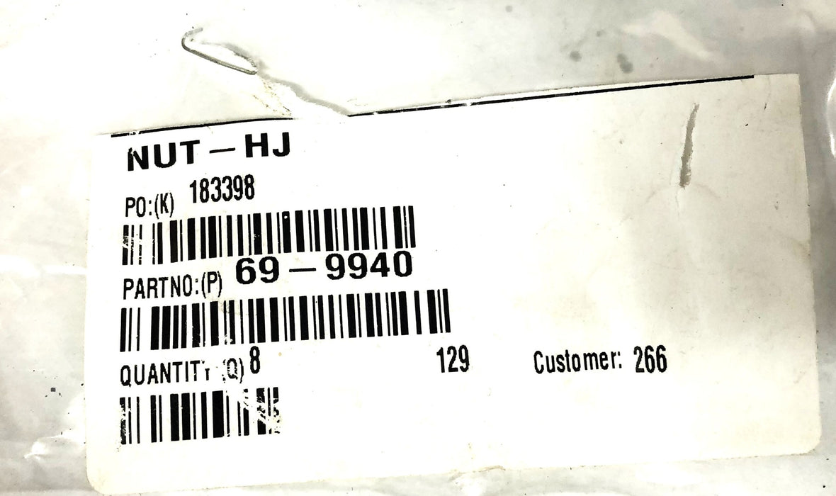 The Toro Company Nut 69-9940 [Lot of 8] NOS