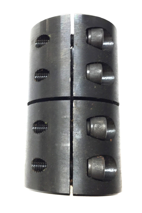 Climax Black Oxide Steel 1pc Clamping Coupling 1"and 3/4" Bore ISCC-100-0 NOS