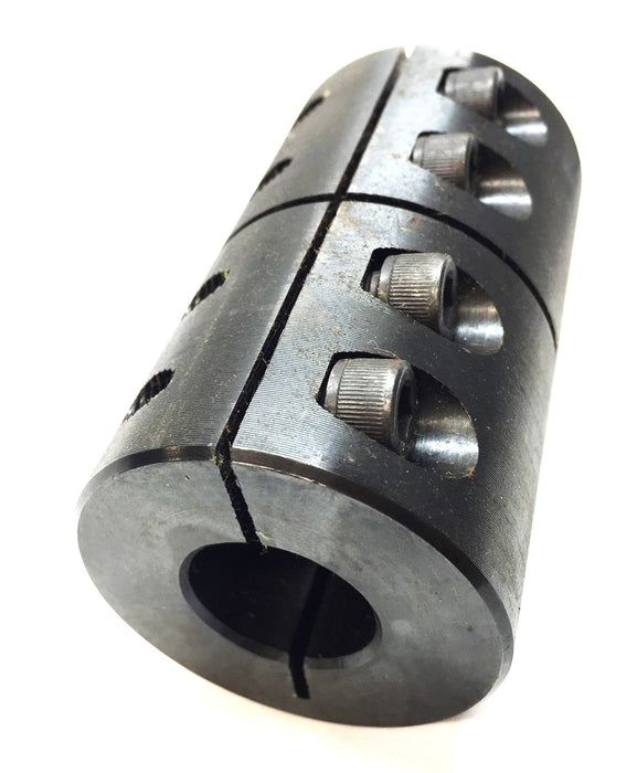 Climax Black Oxide Steel 1pc Clamping Coupling 1"and 3/4" Bore ISCC-100-0 NOS