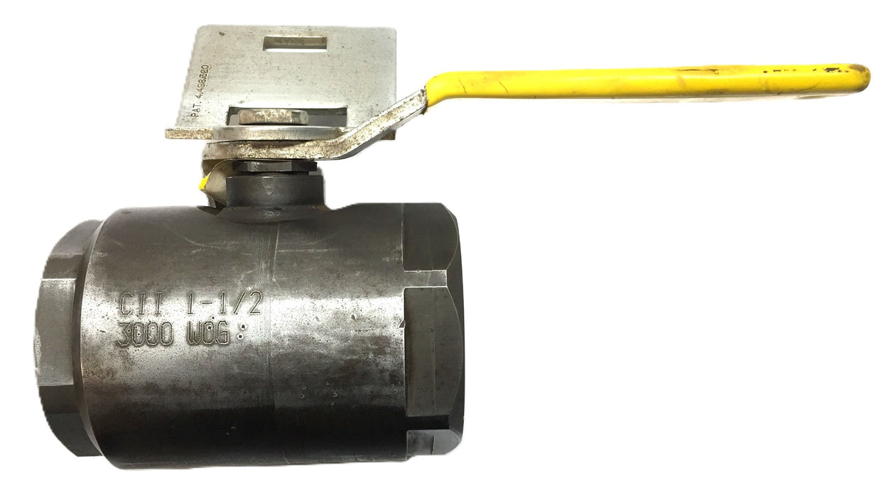 Conbraco Apollo CII 1-1/2" Full Port Ball Valve 3000 WOG USED