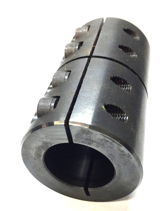 Climax Black Oxide Steel 1pc Clamping Coupling 1"and 3/4" Bore ISCC-100-0 NOS