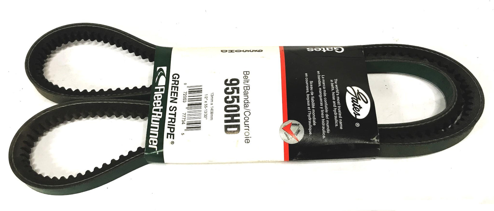 Gates FleetRunner Heavy Duty Accessory Drive Belt 9550HD NOS
