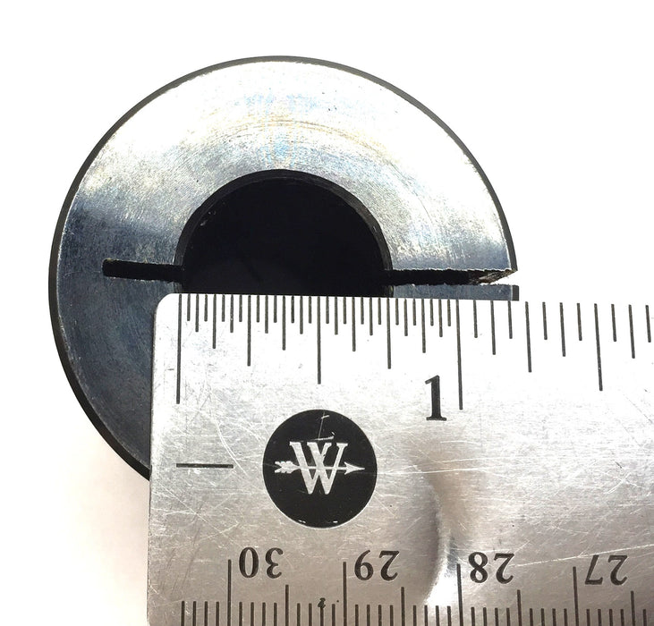 Climax Black Oxide Steel 1pc Clamping Coupling 1"and 3/4" Bore ISCC-100-0 NOS