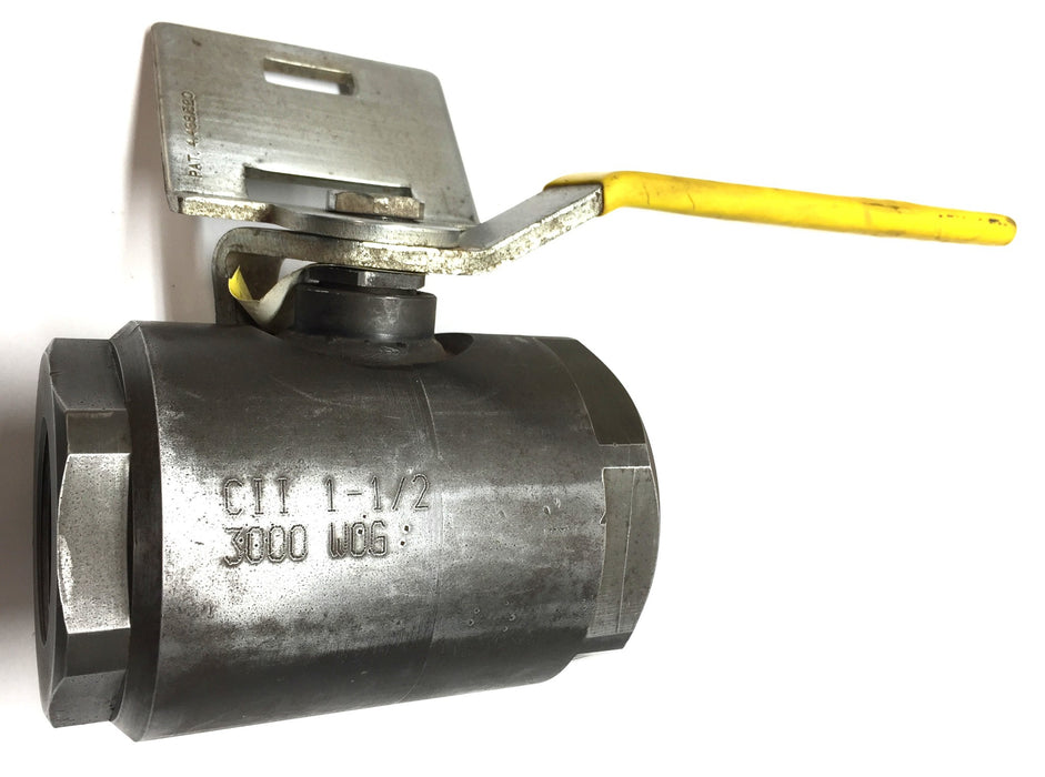 Conbraco Apollo CII 1-1/2" Full Port Ball Valve 3000 WOG USED