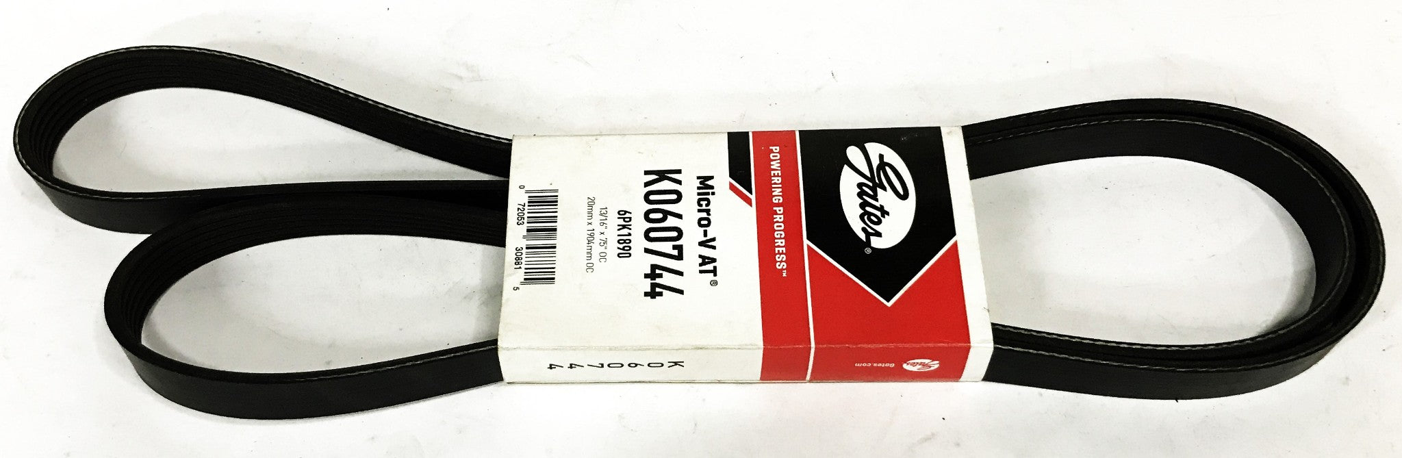 Gates Premium Micro-V Belt K060744 NOS