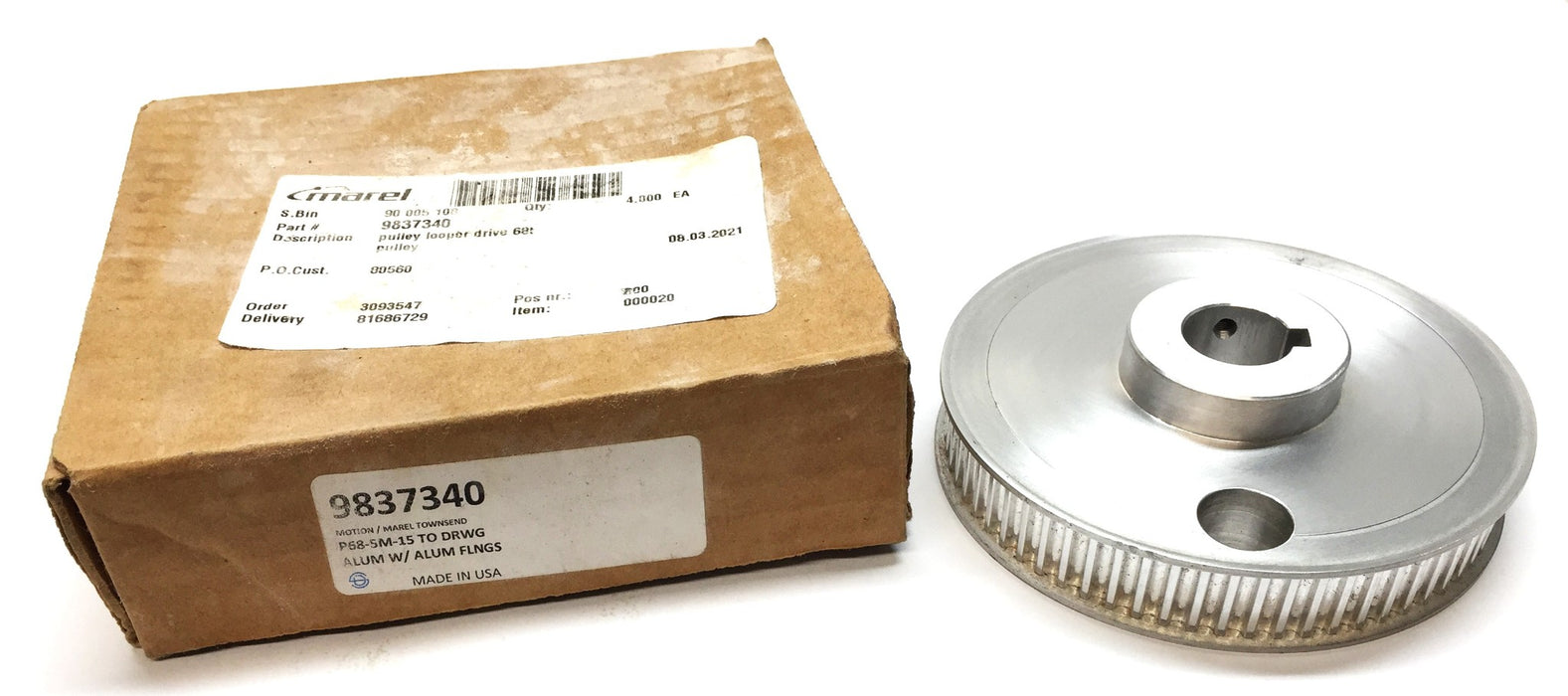 Marel 68t Pulley Looper Drive P68-5M-15 to DRWG 9837340 NOS